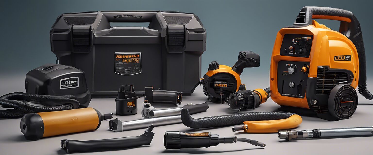 Maintenance tools for electric blowers