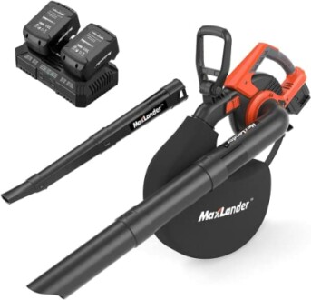 MAXLANDER 3 in 1 Leaf Blower & Vacuum