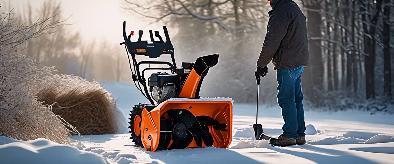 Snow blower maintenance checklist